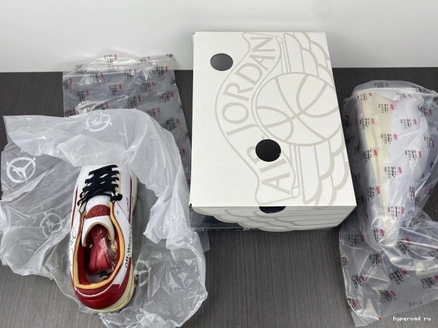 Jordan Retro White Off-White Red SP 2 DJ4375-106 Low 0611
